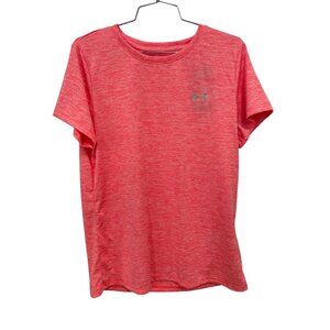 Under Armour Heat Gear Short Sleeve Athletic TShirt Size L Sporty Athleisure NEW